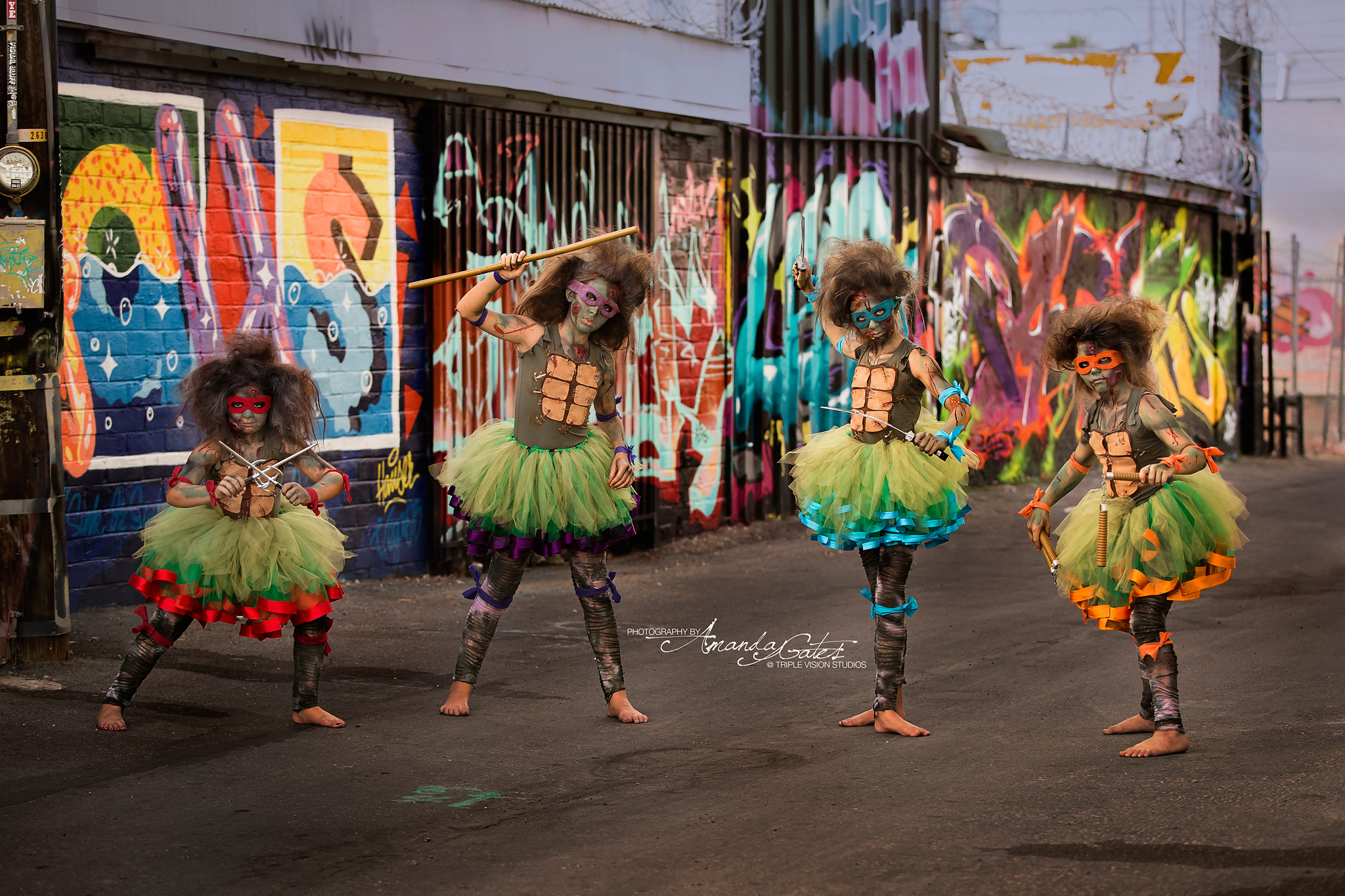 ZOMBIE NINJA TURTLES | LAS VEGAS CHILD PHOTOGRAPHER ZOMBIE NINJA TURTLES | LAS VEGAS CHILD PHOTOGRAPHER