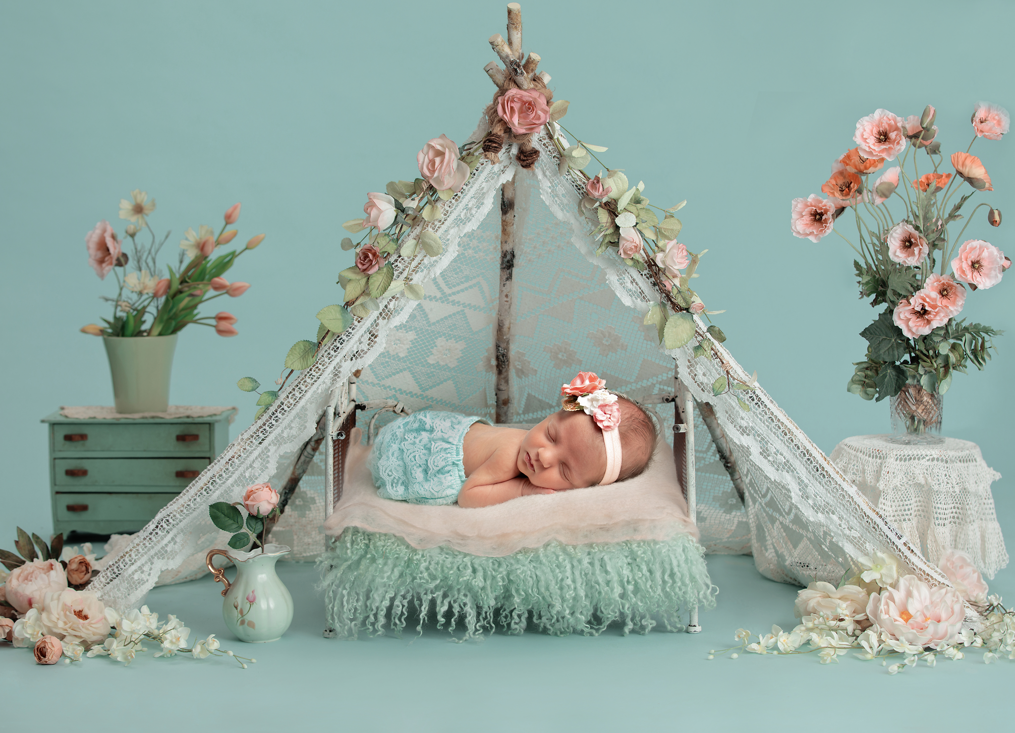 Ms Ava {6 Days Old} Las Vegas Newborn Photographer